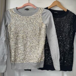 Express Sequin Sweater Bundle